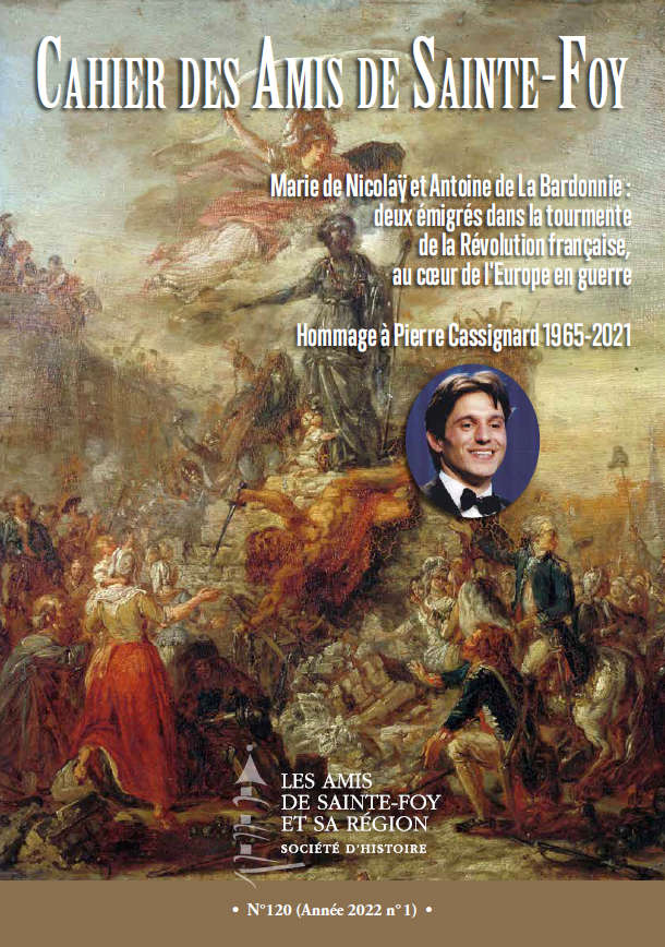 Cahier Sainte-Foy 2022